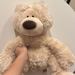 Gund Cream and Brown Plush Teddy Bear